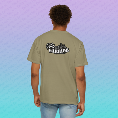 Silent Warrior — Dreamcatcher Garment-Dyed Unisex T-Shirt