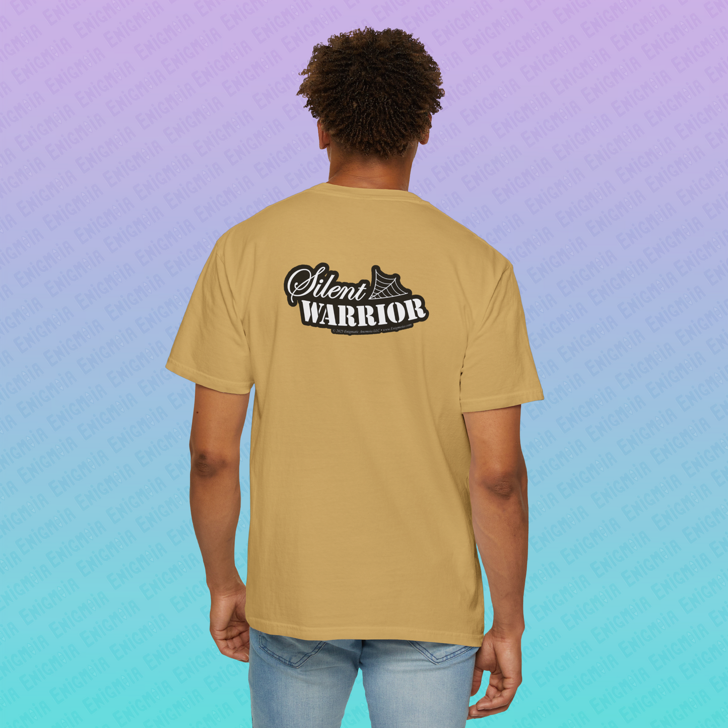 Silent Warrior — Dreamcatcher Garment-Dyed Unisex T-Shirt