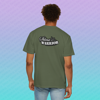 Silent Warrior — Dreamcatcher Garment-Dyed Unisex T-Shirt