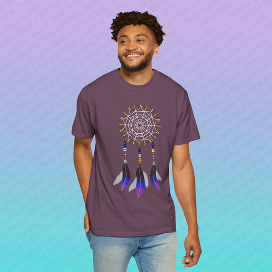 Silent Warrior — Dreamcatcher Garment-Dyed Unisex T-Shirt