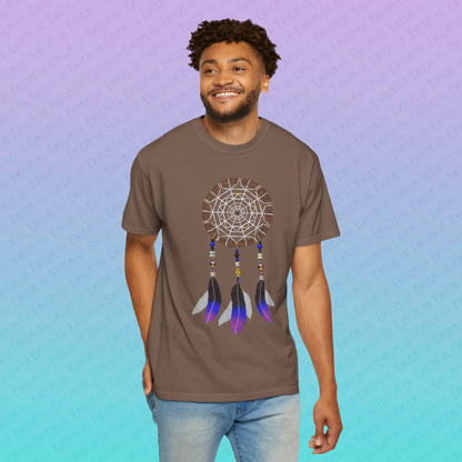 Silent Warrior — Dreamcatcher Garment-Dyed Unisex T-Shirt