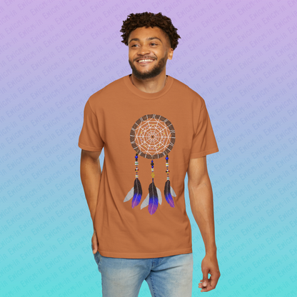 Silent Warrior — Dreamcatcher Garment-Dyed Unisex T-Shirt