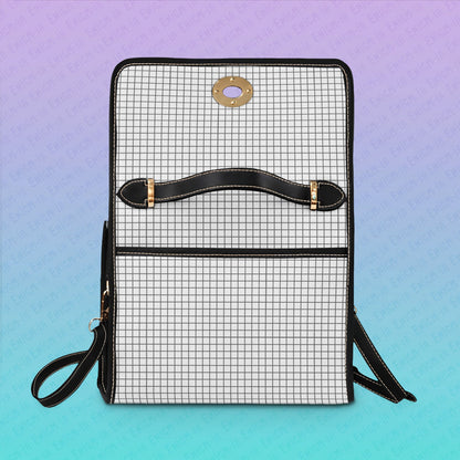 The Grid — Minimalist Crossbody Handbag