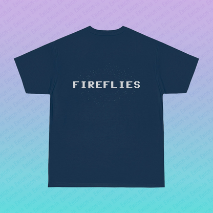 Fireflies — Earth At Night Unisex Regular Cosmic T-Shirt