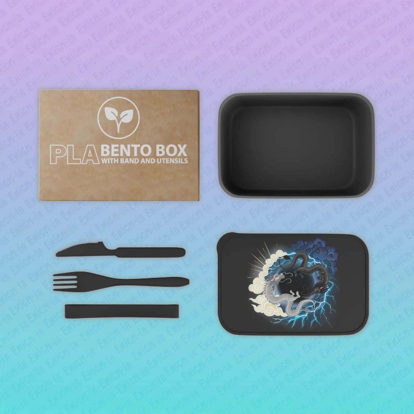 Hurricos & Zephyr — Bento Lunch Box with Band and Utensils