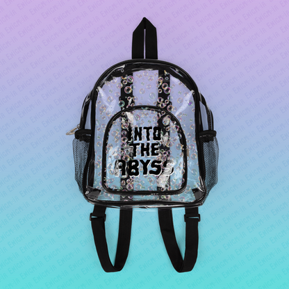Into the Abyss — Bubbles - Clear Transparent Stadium Backpack