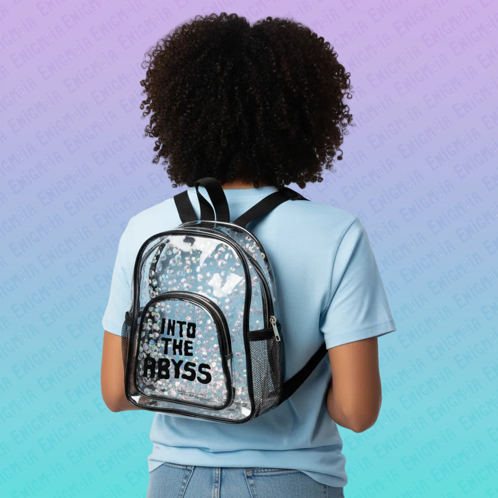 Into the Abyss — Bubbles - Clear Transparent Stadium Backpack
