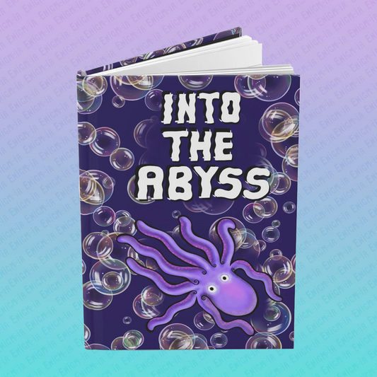 Into the Abyss — Octopus - Hardcover Matte Journal