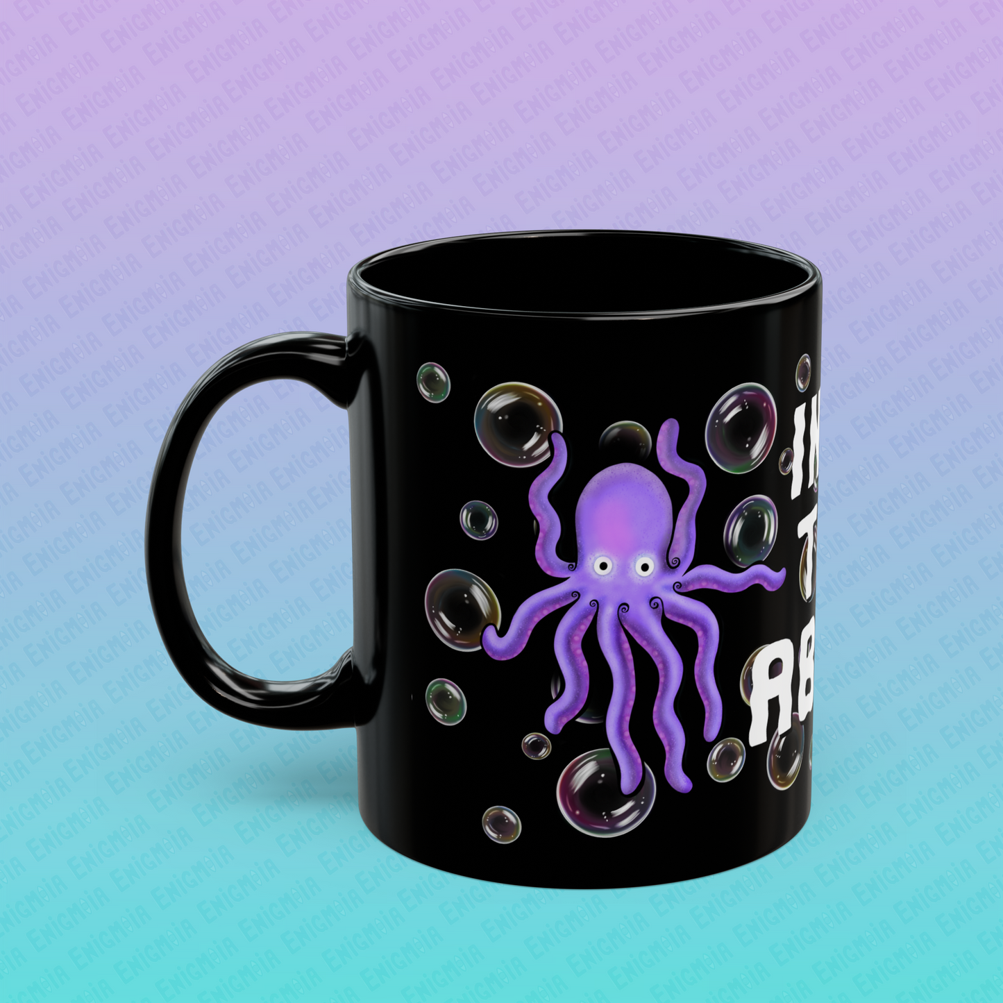 Into The Abyss — Octopus - Black Mug (11oz)
