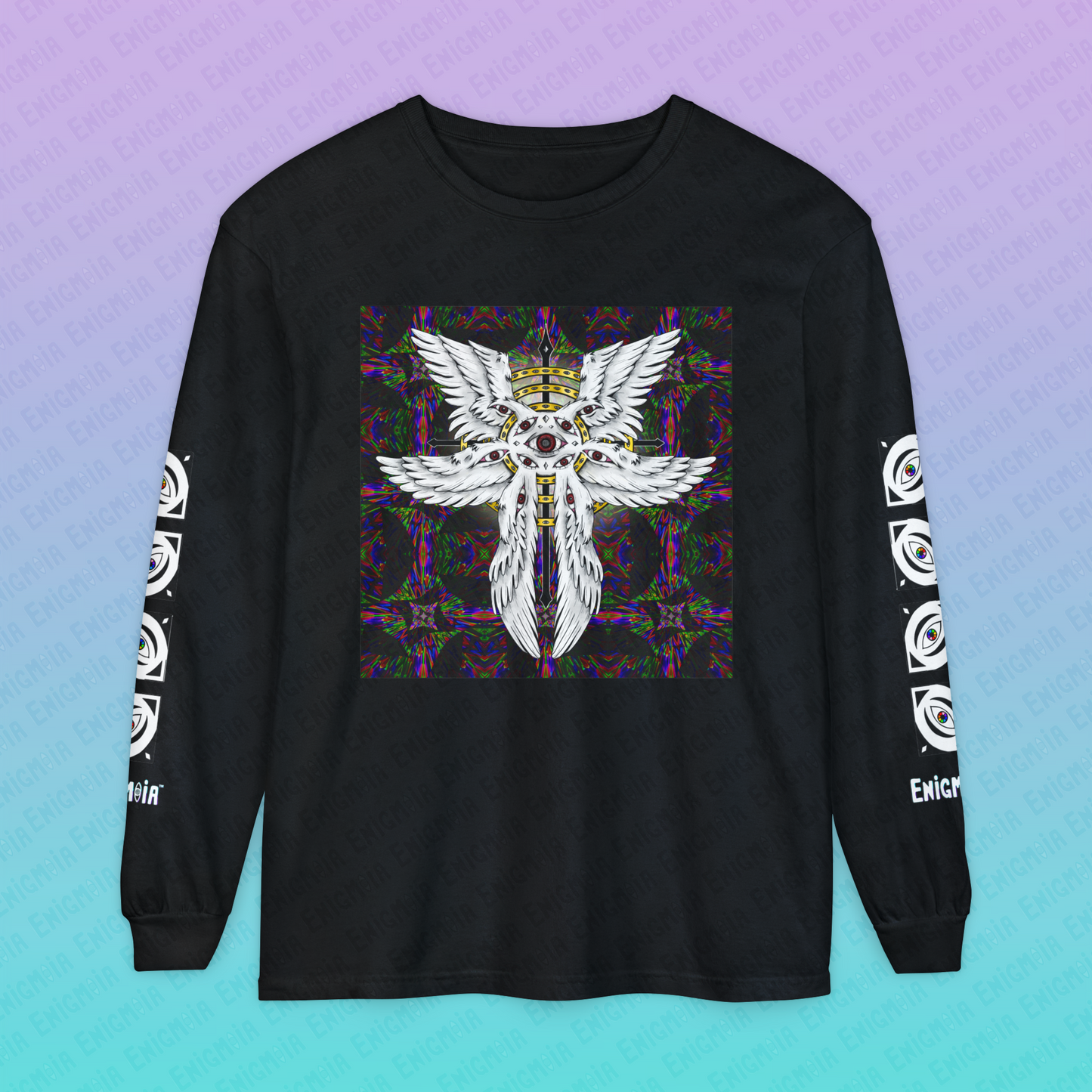 Liminal Seraphim Dimension — Deluxe Psychedelic Long Sleeve Tee
