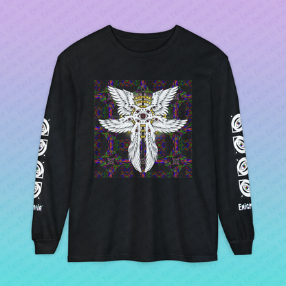 Liminal Seraphim Dimension — Deluxe Psychedelic Long Sleeve Tee