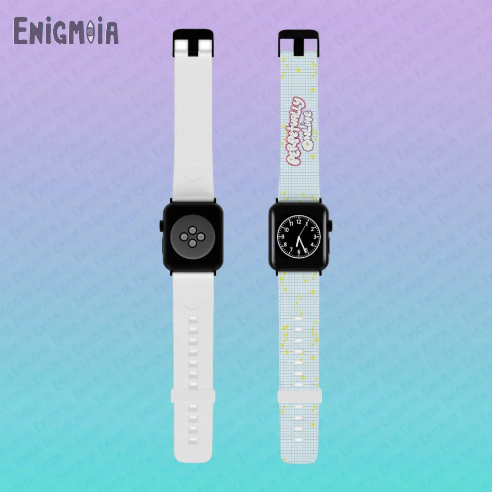 Perpetually Online - Apple Watch Band 7.5’’ × 0.75’’ / 38 - 40 mm / Black Accessories