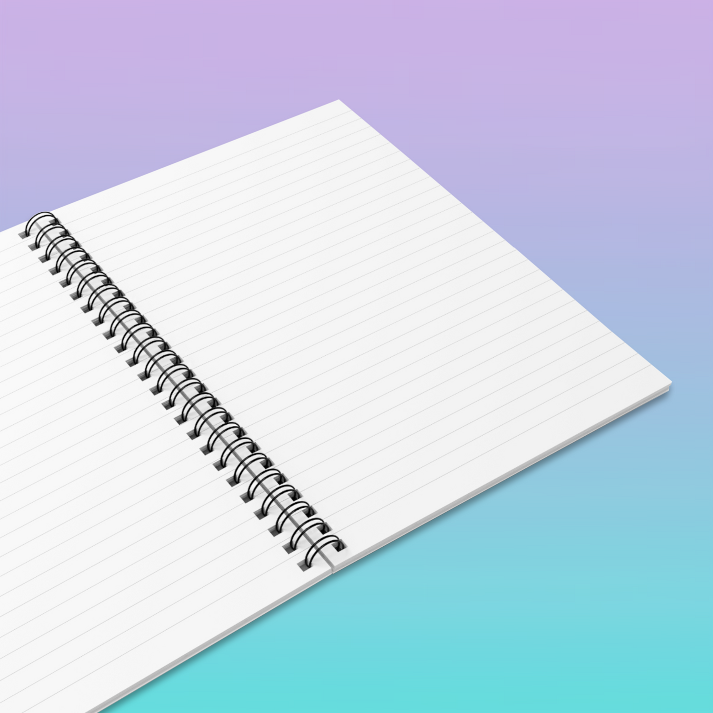 Perpetually Online — Pink - Ruled Spiral Notebook