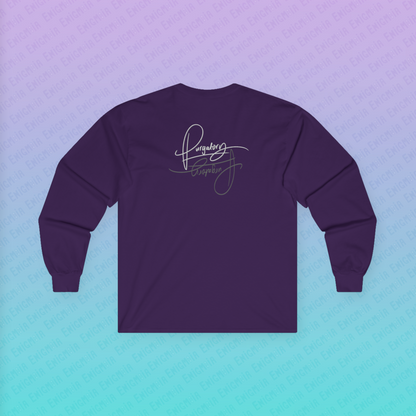 Purgatory — Unisex Cotton Cosmos Long Sleeve T-Shirt