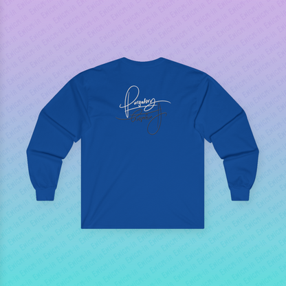 Purgatory — Unisex Cotton Cosmos Long Sleeve T-Shirt