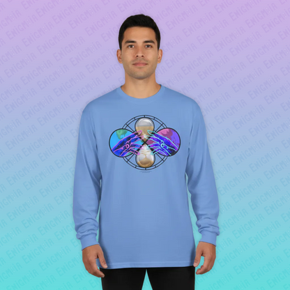 Purgatory — Unisex Cotton Cosmos Long Sleeve T-Shirt