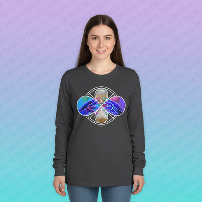 Purgatory — Unisex Cotton Cosmos Long Sleeve T-Shirt