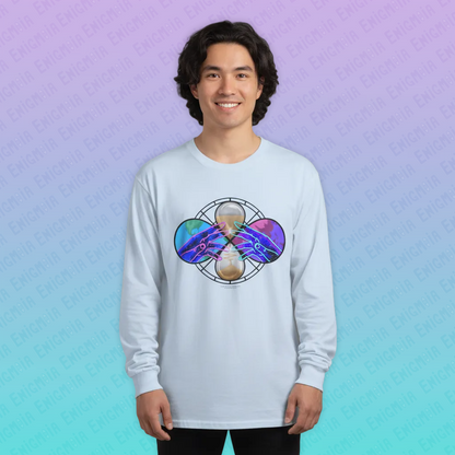 Purgatory — Unisex Cotton Cosmos Long Sleeve T-Shirt