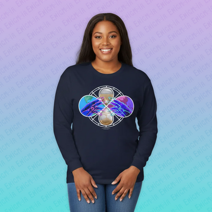 Purgatory — Unisex Cotton Cosmos Long Sleeve T-Shirt