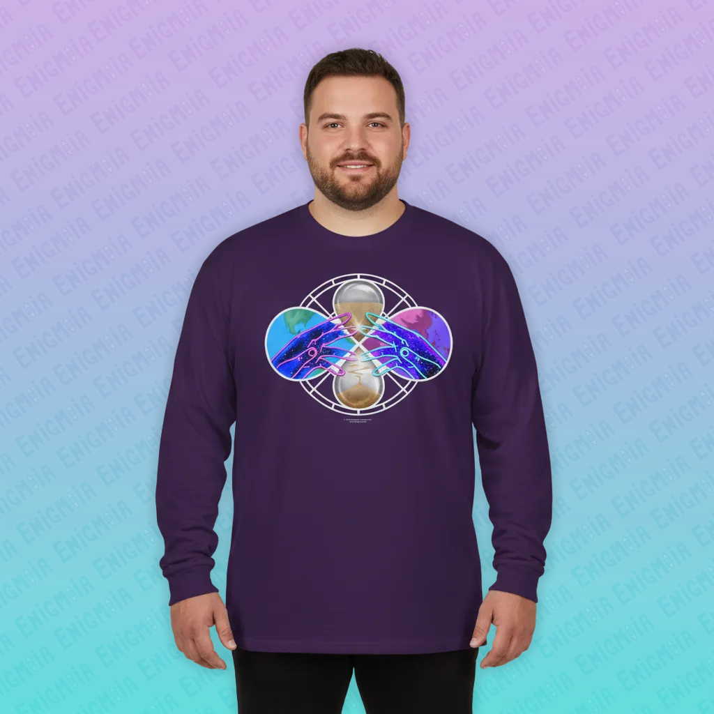 Purgatory — Unisex Cotton Cosmos Long Sleeve T-Shirt