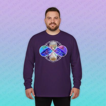 Purgatory — Unisex Cotton Cosmos Long Sleeve T-Shirt