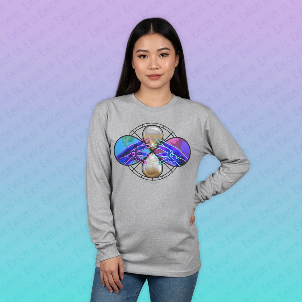 Purgatory — Unisex Cotton Cosmos Long Sleeve T-Shirt