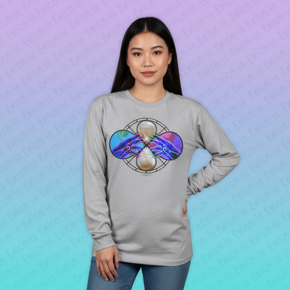 Purgatory — Unisex Cotton Cosmos Long Sleeve T-Shirt