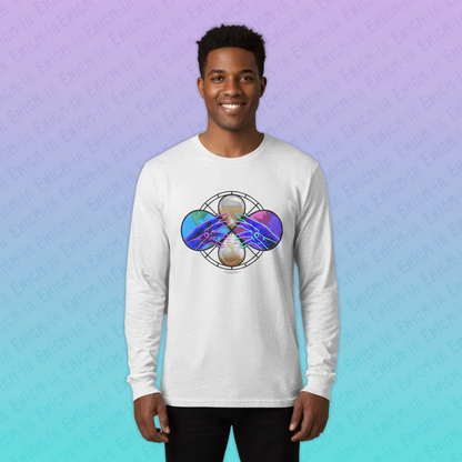 Purgatory — Unisex Cotton Cosmos Long Sleeve T-Shirt