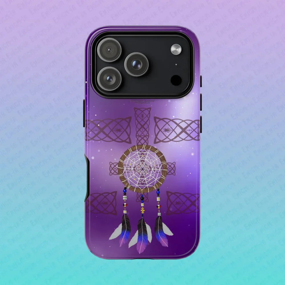 Silent Warrior — Inverted - Dreamcatcher Tough Phone Case iPhone 17 / Glossy Phone Case