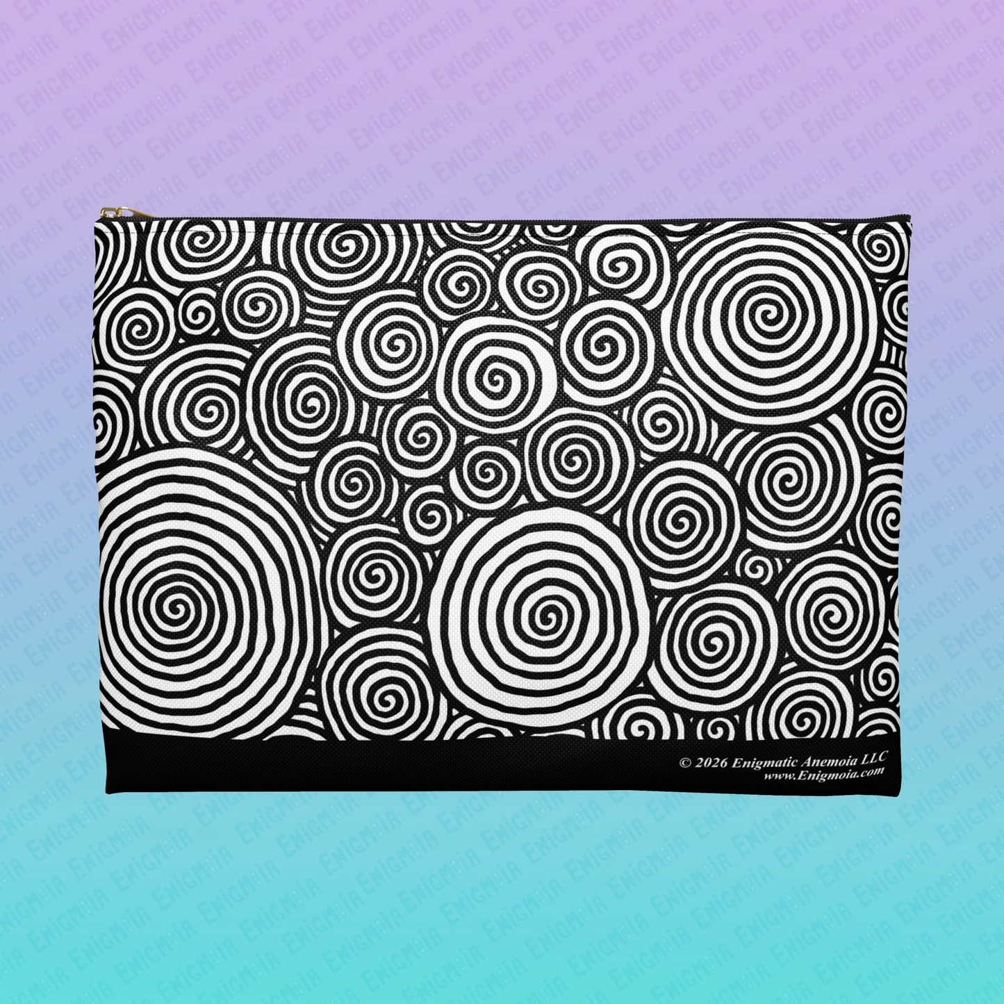Spiraling — Accessory Zipper Pouch Bag