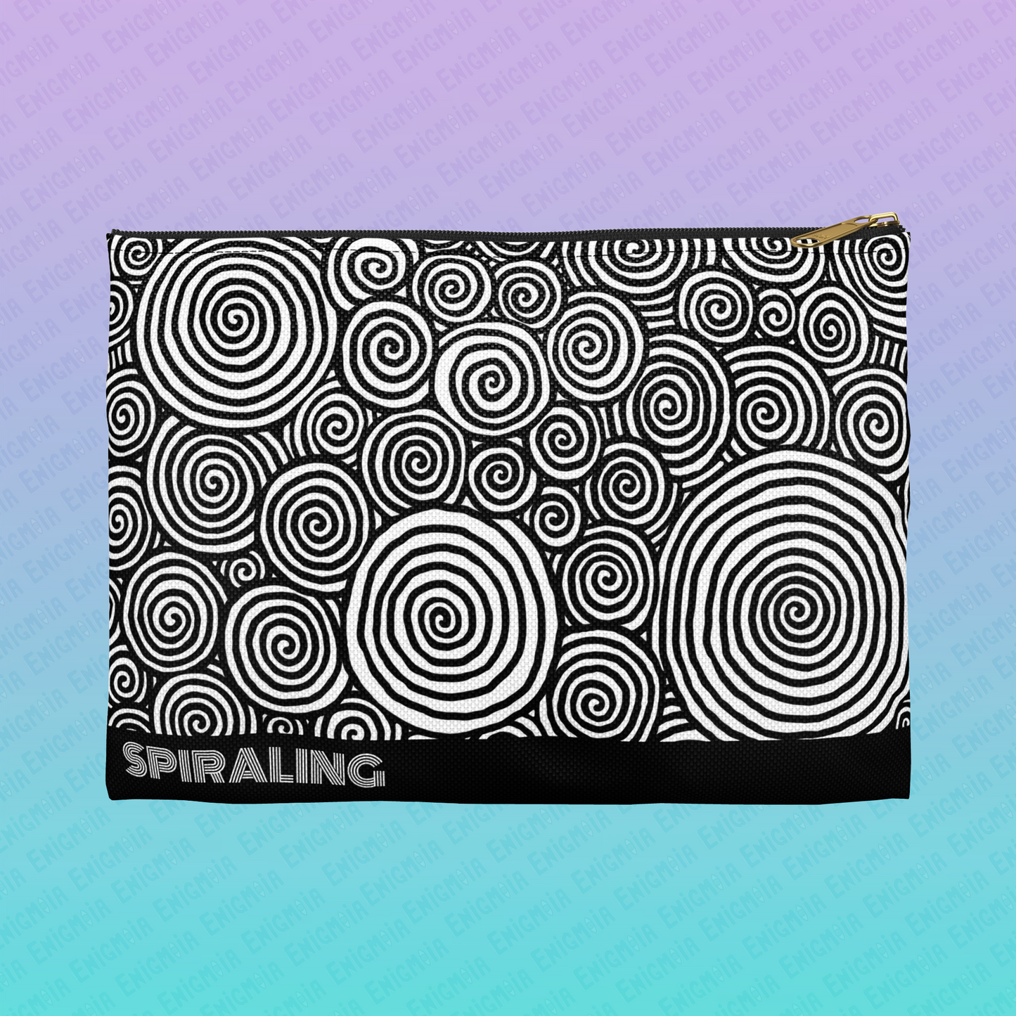 Spiraling — Accessory Zipper Pouch Bag