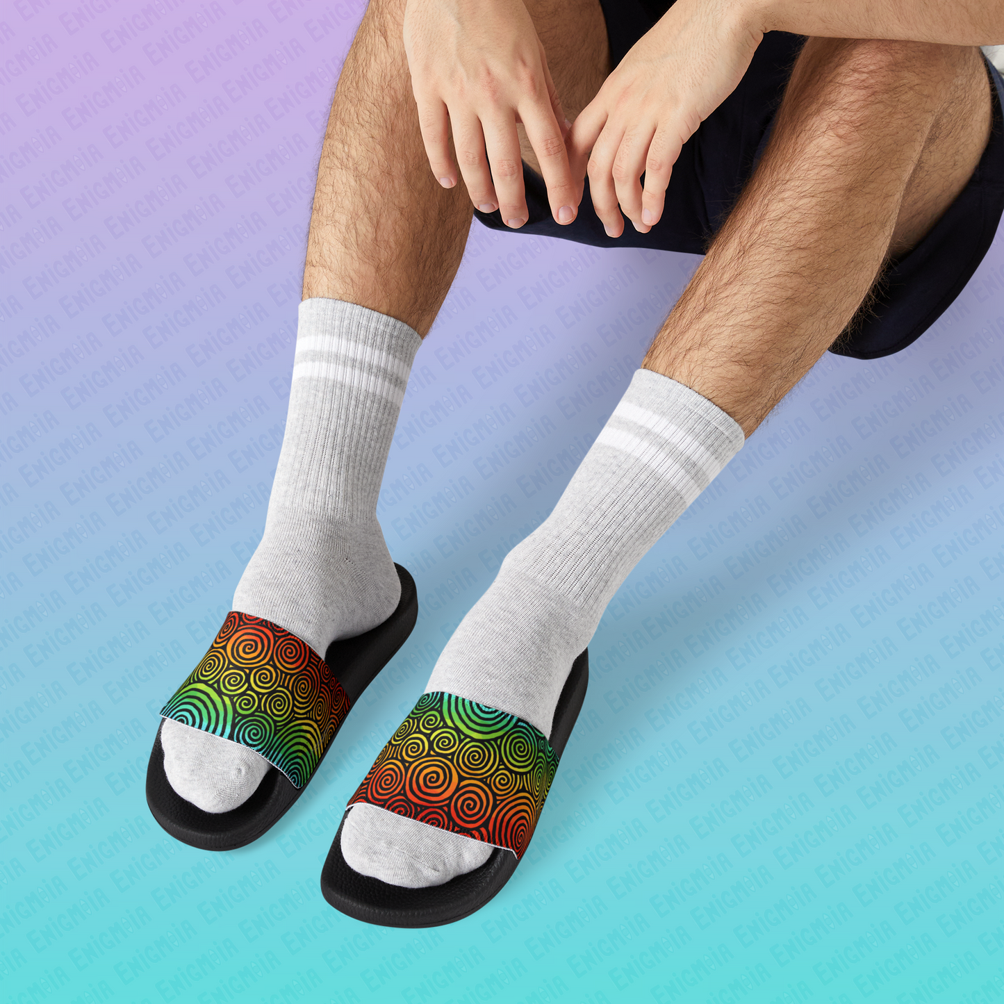 Spiraling — Men's Removable-Strap Sandals