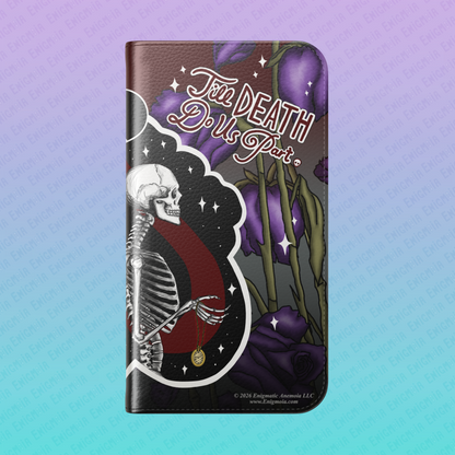 Till Death Do Us Part — Flip Wallet iPhone Case