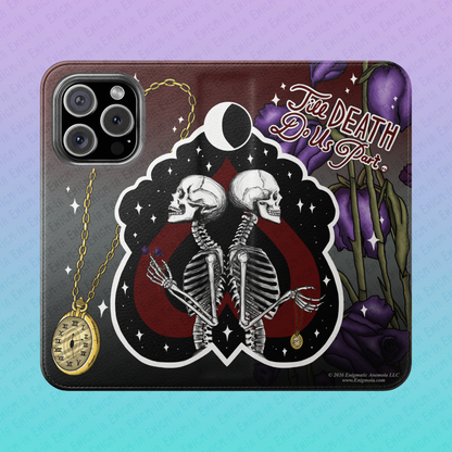 Till Death Do Us Part — Flip Wallet iPhone Case
