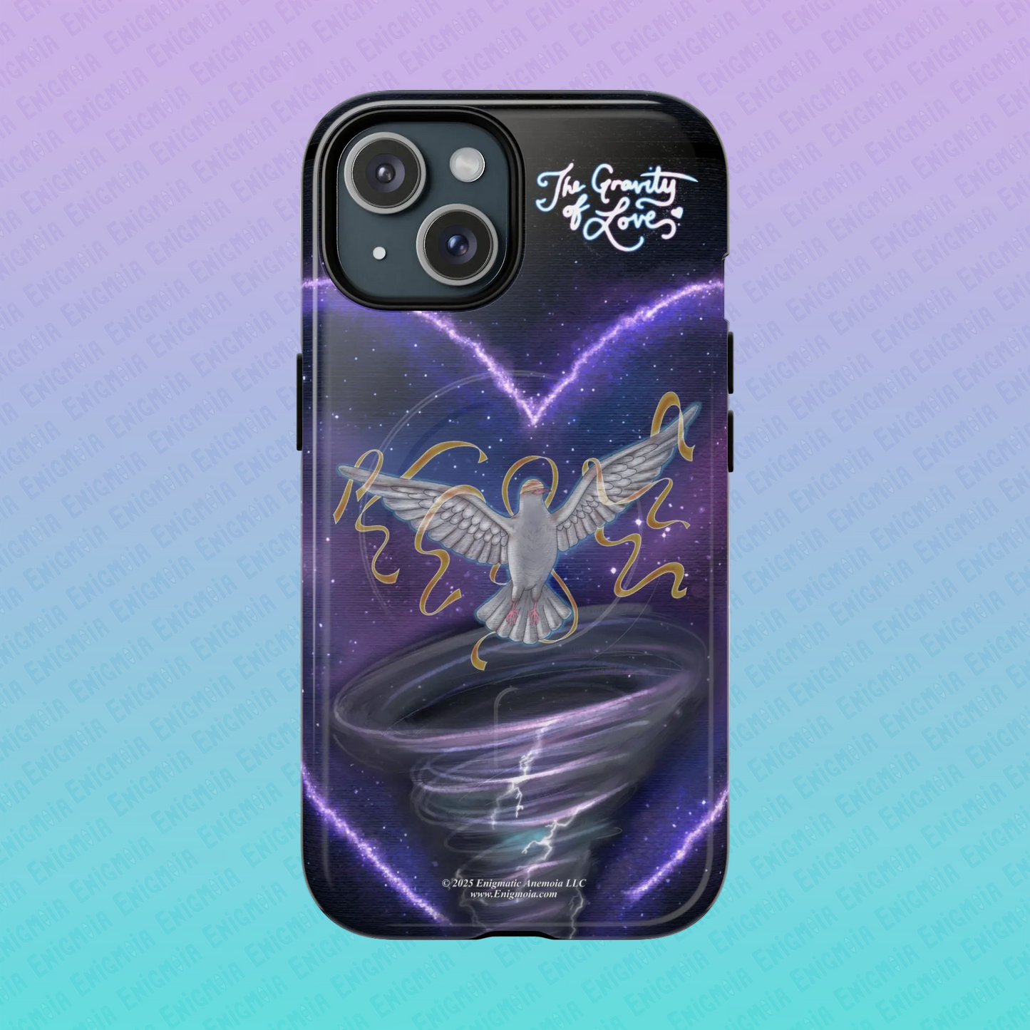 The Gravity of Love — Celestial Dove Tough Magnetic Phone Case