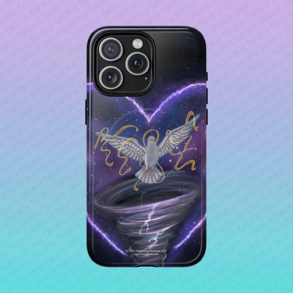 The Gravity of Love — Celestial Dove Tough Magnetic Phone Case