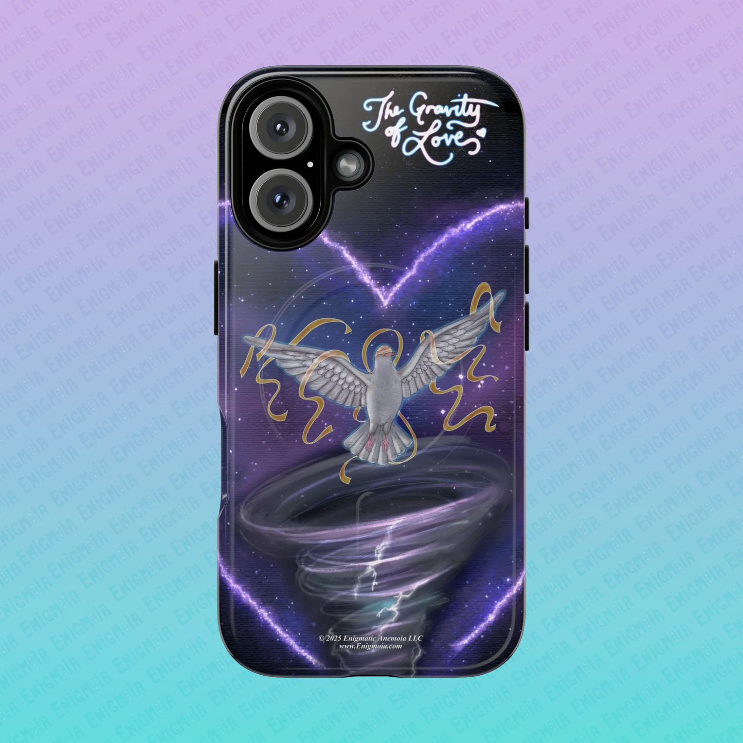 The Gravity of Love — Celestial Dove Tough Magnetic Phone Case