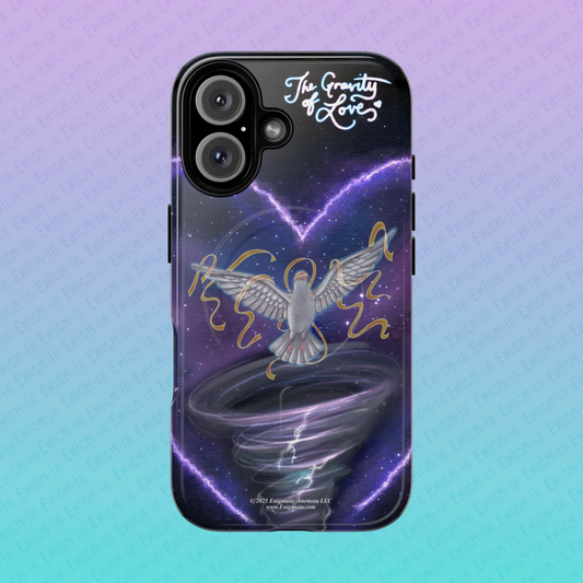 The Gravity of Love — Celestial Dove Tough Magnetic Phone Case