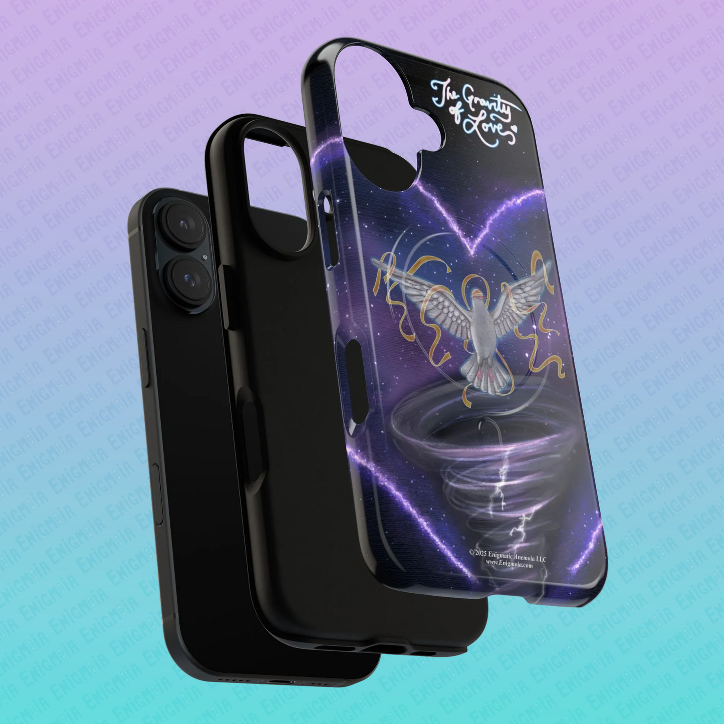 The Gravity of Love — Celestial Dove Tough Magnetic Phone Case