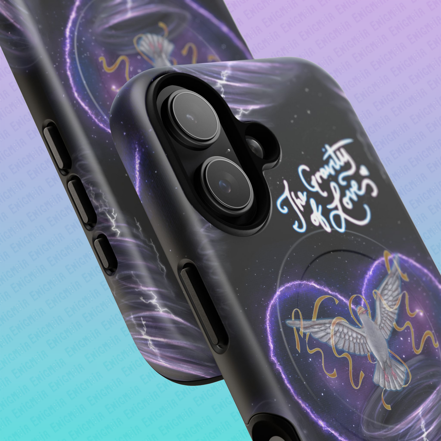 The Gravity of Love — Celestial Dove Tough Magnetic Phone Case