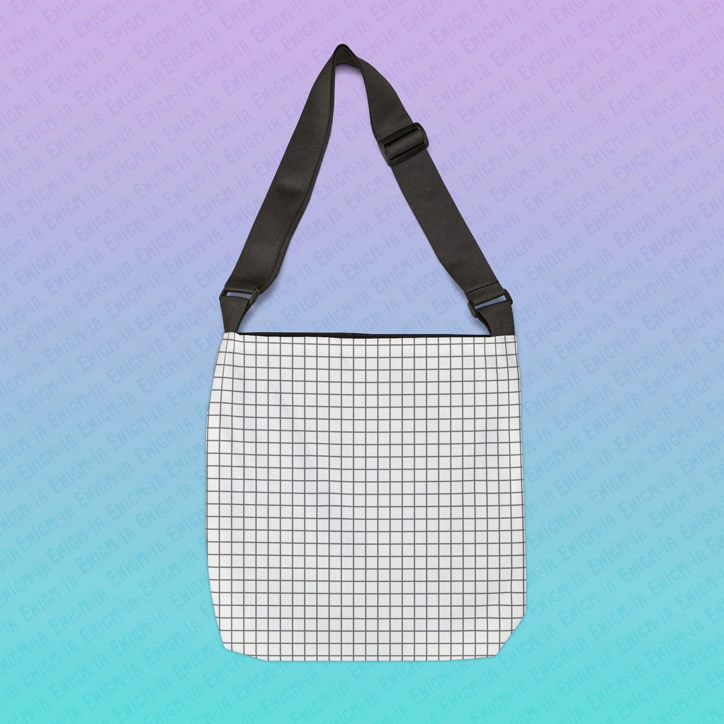 The Grid — Minimalist Checkered Shoulder Bag