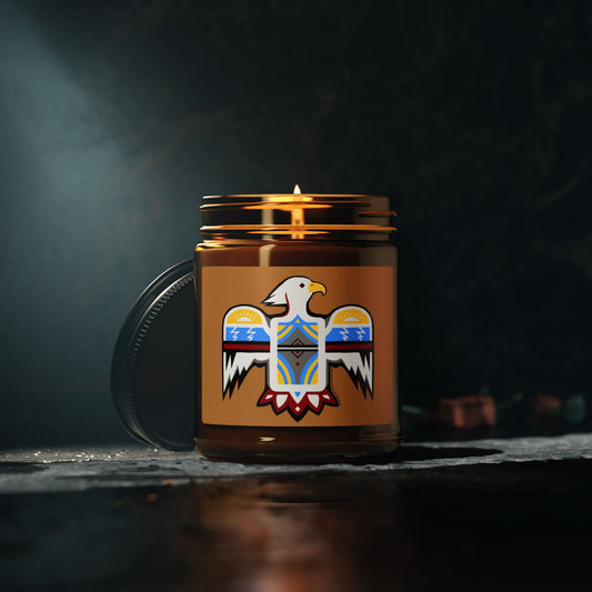Thunderbird — Amber Colored Eco Jar Soy Candle (Multi-Size)