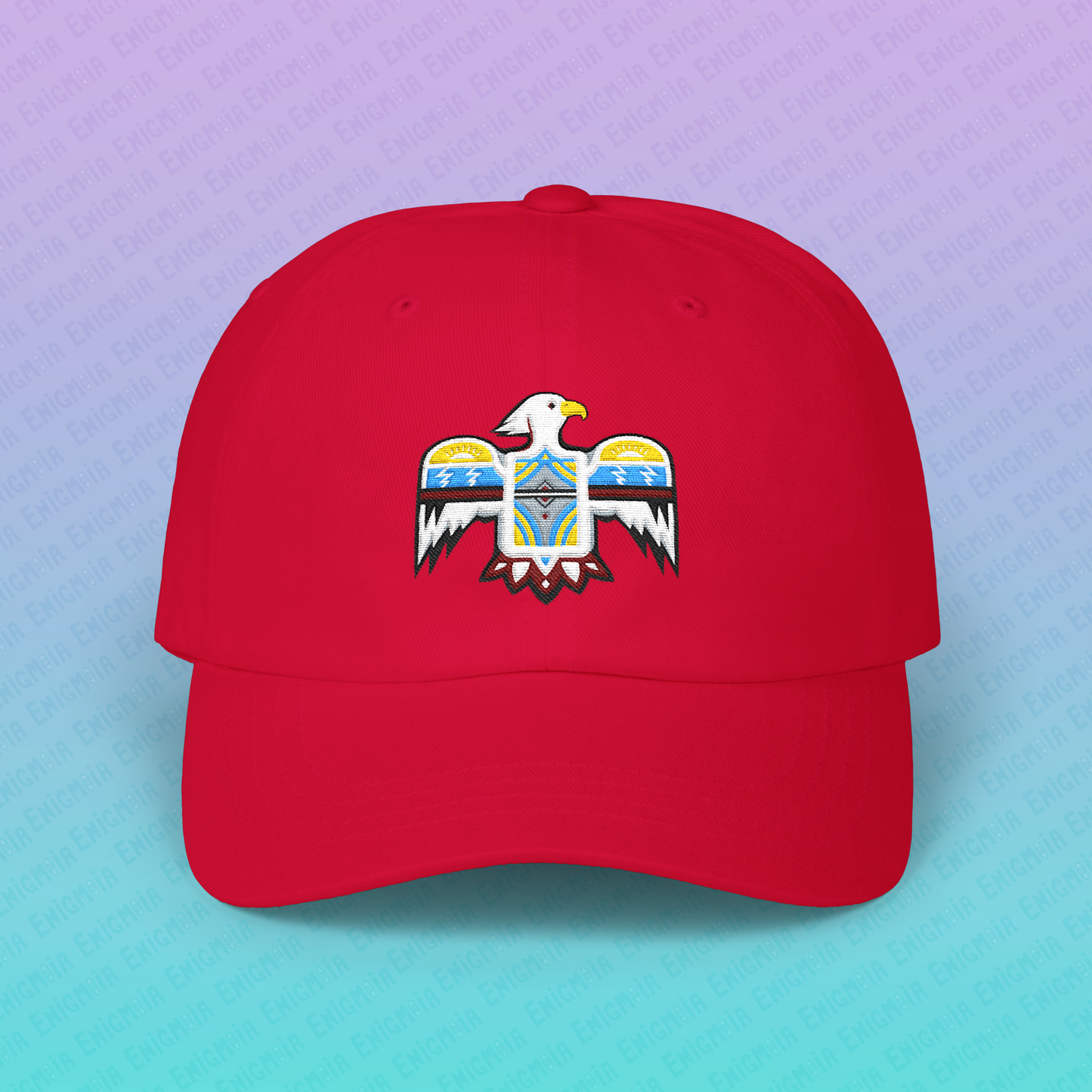 Thunderbird — Native-American Inspired Embroidered Tribal Eagle Dad Cap Casual Hat