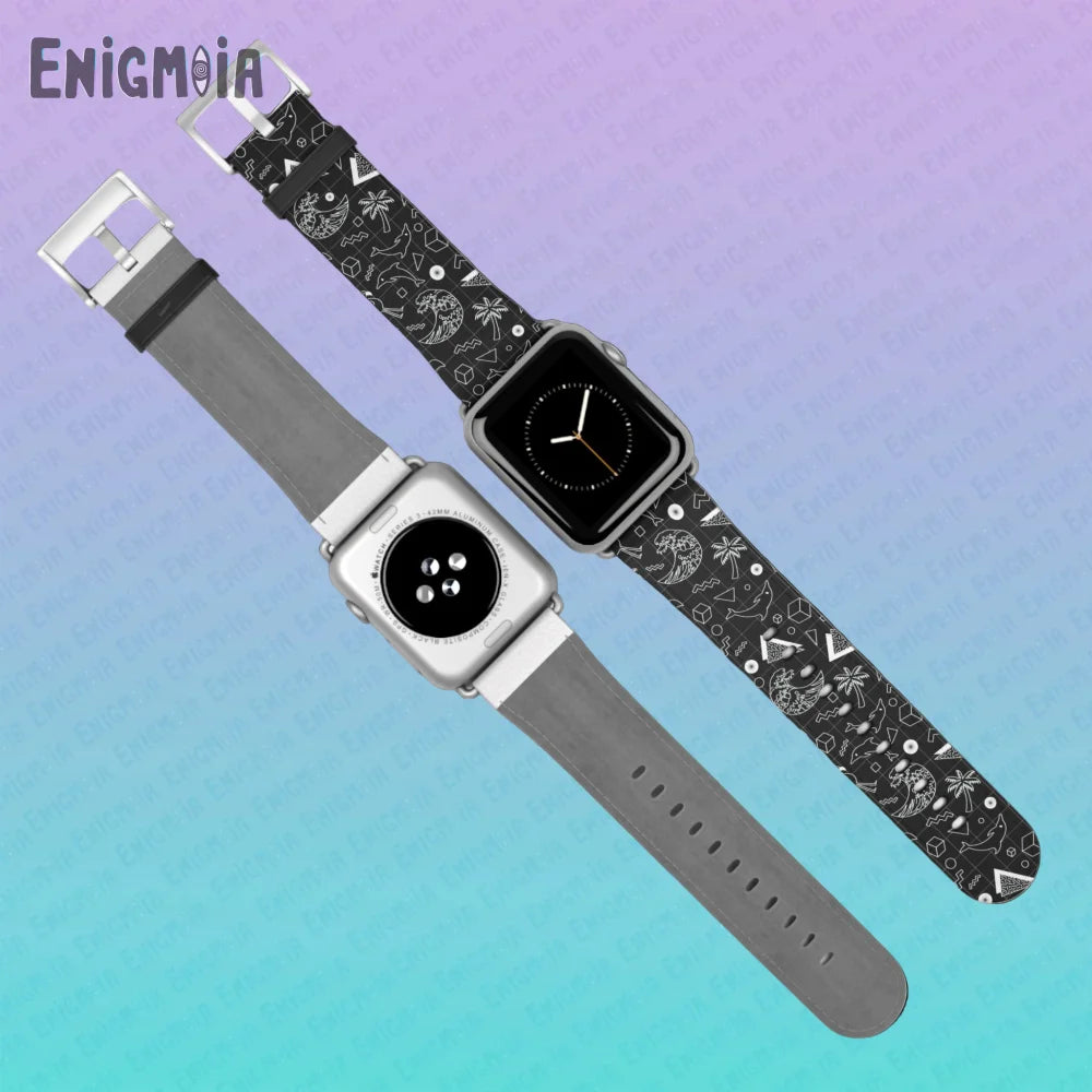 Vaporwave Beach Soirée - Apple Watch Band Accessories