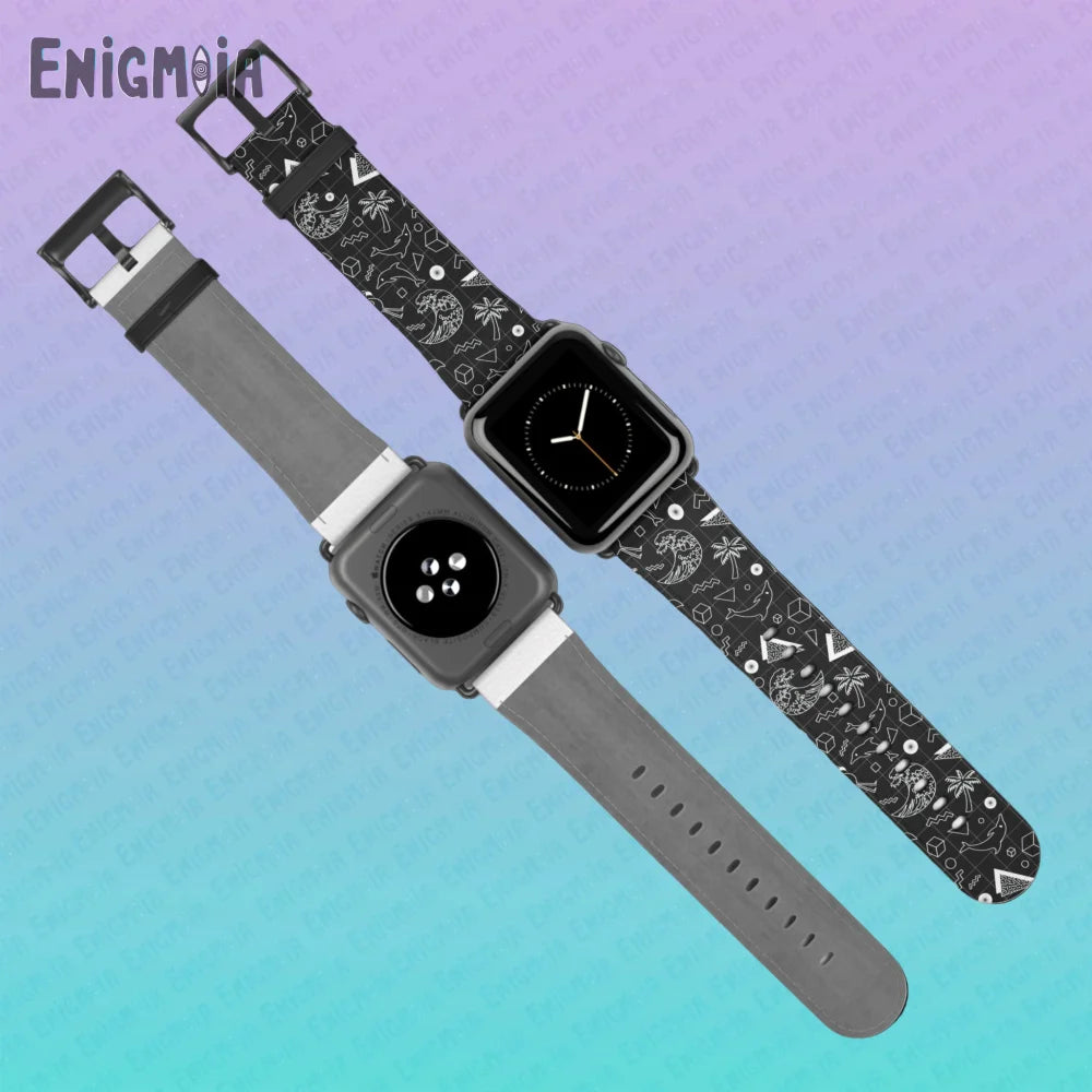 Vaporwave Beach Soirée - Apple Watch Band Accessories