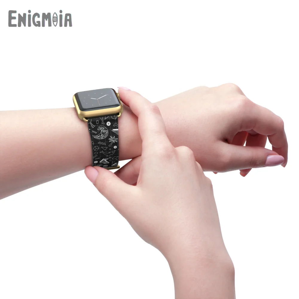 Vaporwave Beach Soirée - Apple Watch Band Accessories