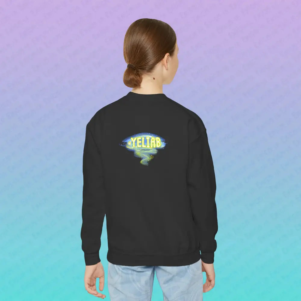 Yeliab — Spirit Beast Husky Youth Crewneck Sweatshirt Kids clothes