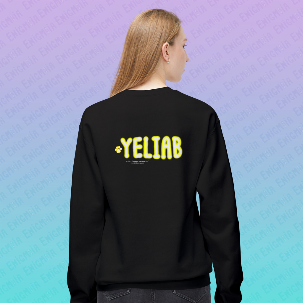 Yeliab — Spirit Beast Cosmic Husky Crewneck Sweatshirt