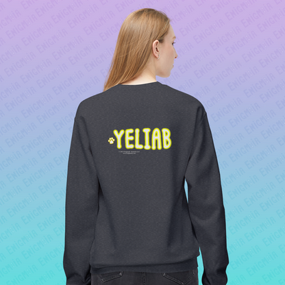 Yeliab — Spirit Beast Cosmic Husky Crewneck Sweatshirt