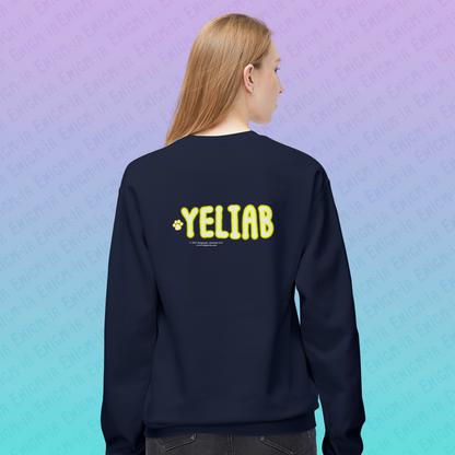 Yeliab — Spirit Beast Cosmic Husky Crewneck Sweatshirt